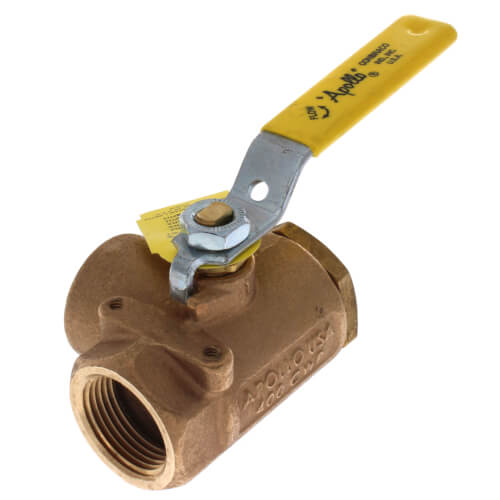 Apollo Valves 7060501 70-600 Series 1 in. Bronze Standard Port FNPT 400# Ball Valve