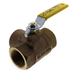 Apollo Valves 7060701 70-600 Series 1-1/2 in. Bronze Standard Port FNPT 400# Ball Valve