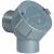 Killark Y-1 Capped Elbow 90 Deg 1/2 in Replacement MPN