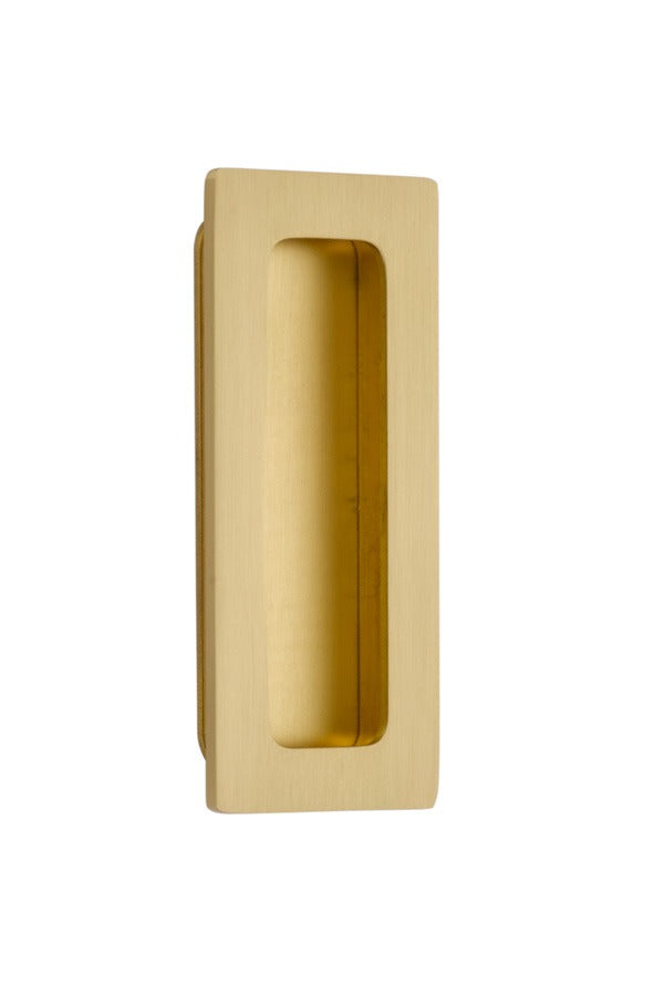 EMTEK Emtek 220304US4 Rectangular Flush Pull Satin Brass