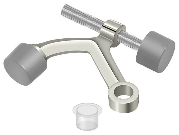DELTANA Deltana HP70U14 Hinge Pin Door Stop Bright Nickel