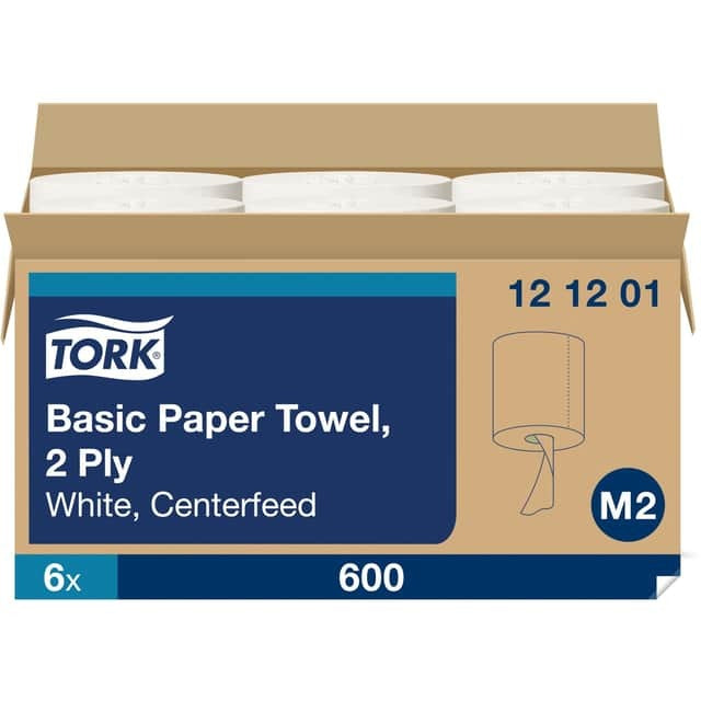 TORK Tork TRK121201 Advanced Center Pull Paper Towels 9 in x 590 ft (600/roll, 6/carton)