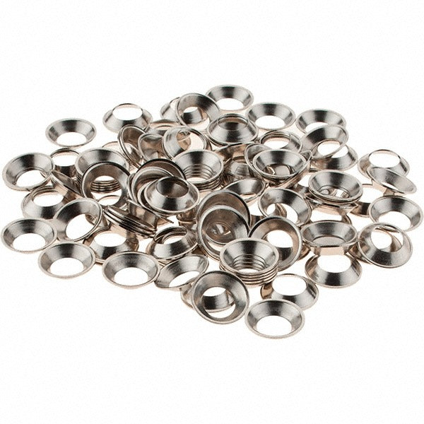 VALUE COLLECTION Value Collection 31383 Flush Finishing Washer Nickel Brass 100pk