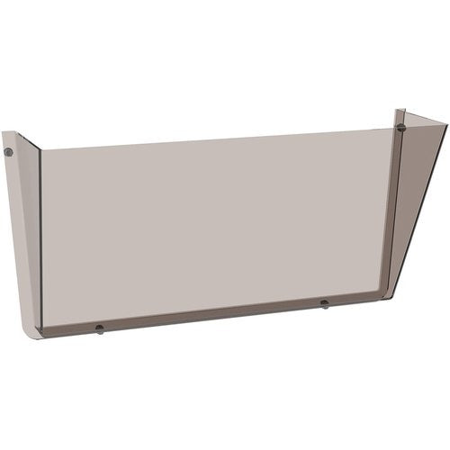 DEFLECTO Deflecto DEF63202 Unbreakable Wall Pocket (Letter, Single, 14.5 x 3 x 6.5 in)