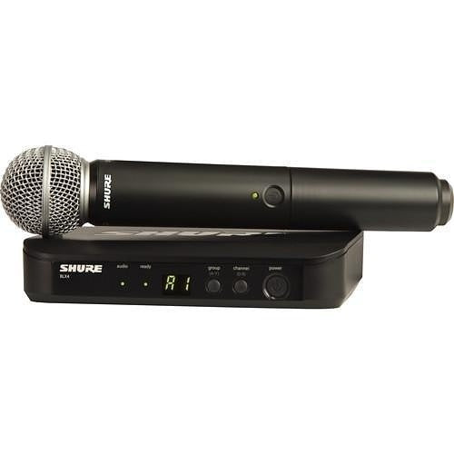 SHURE Shure Brothers Inc BLX24/SM58-H10 Wireless Vocal System