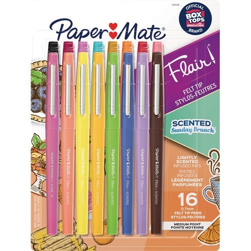 PAPER MATE Paper Mate PAP2125408 Scented Felt Tip Pens 16 Pack
