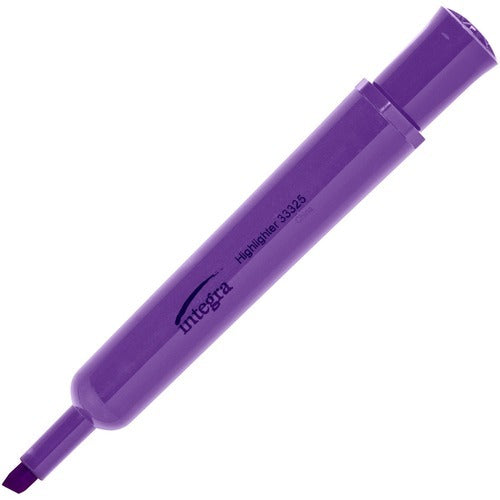 INTEGRA Integra ITA33325 Chisel Tip Desk Highlighter 12 Pack