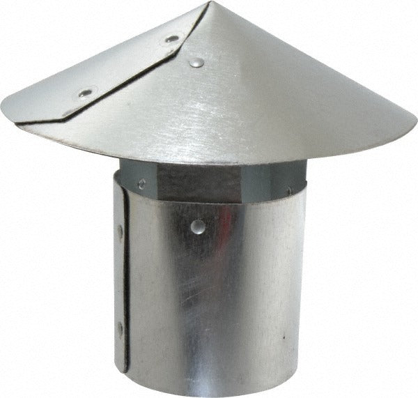 VALUE COLLECTION Value Collection 02403008 Galvanized Duct Rain Cap 3 in