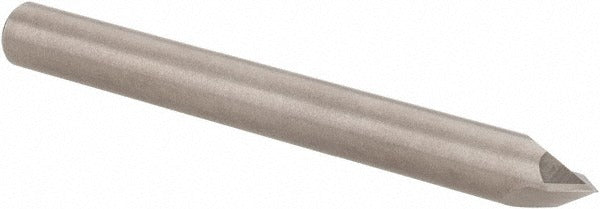 ACCUPRO Accupro 2500002 Chamfer Mill 1/4 in 2 Flute Solid Carbide