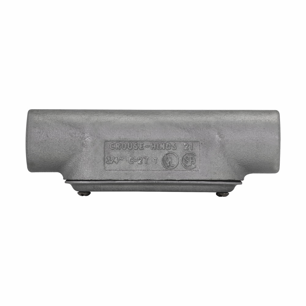 Crouse-Hinds C67CG Condulet 2 Iron Alloy Form7 Type C Conduit Body with Cover and Gasket