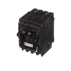 Siemens Q22020CT2NC Low Voltage Miniature Quadplex Residential Circuit Breaker 20 Amp 120/240 VAC 10 kA