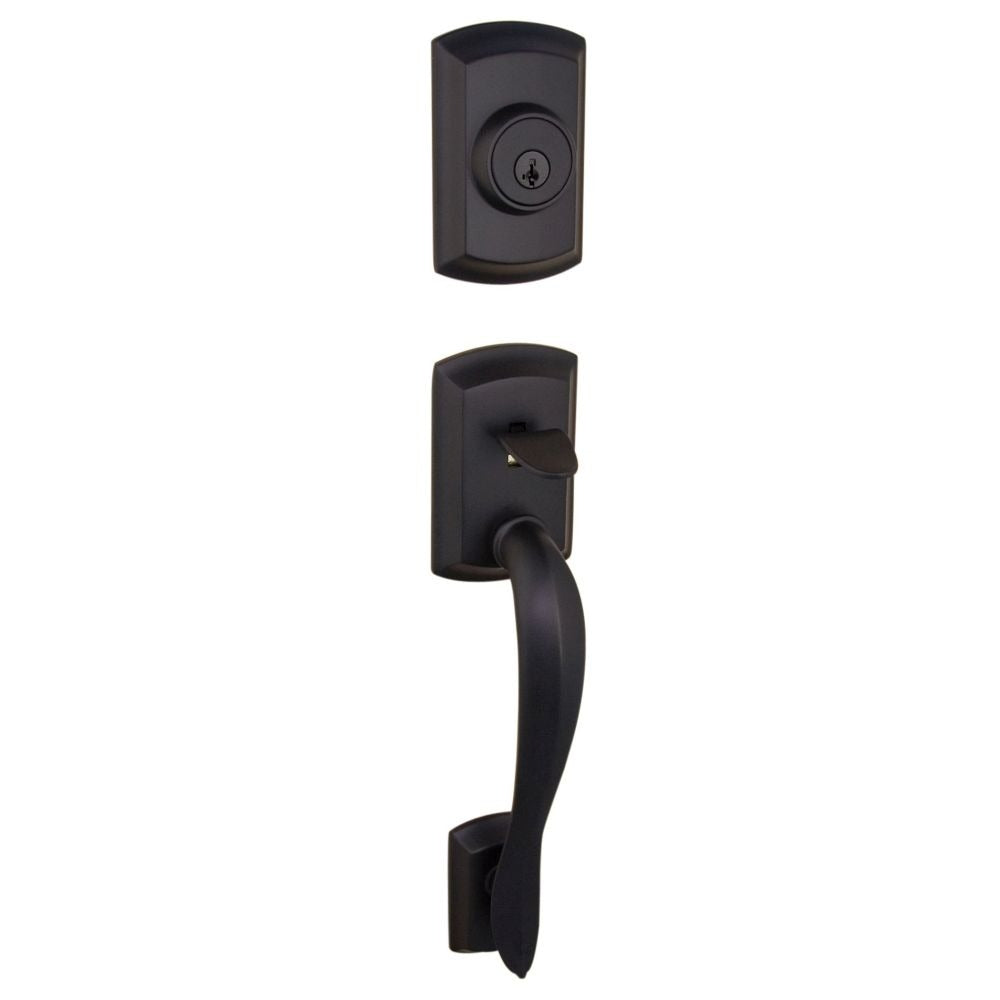 KWIKSET Kwikset 800AVHLIP-514S.STRKP Avalon Handleset Matte Black