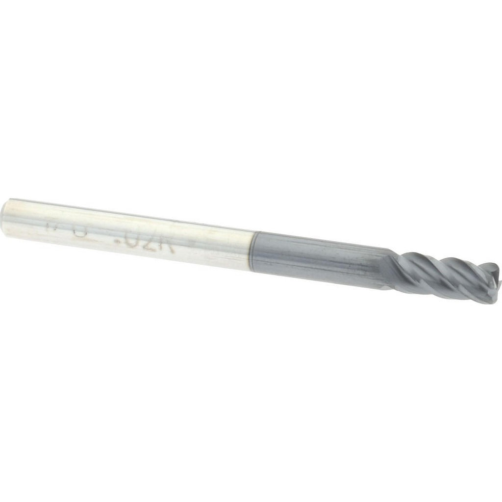 ACCUPRO Accupro 12182733 Corner Radius End Mill 1/8 in 4 Flute