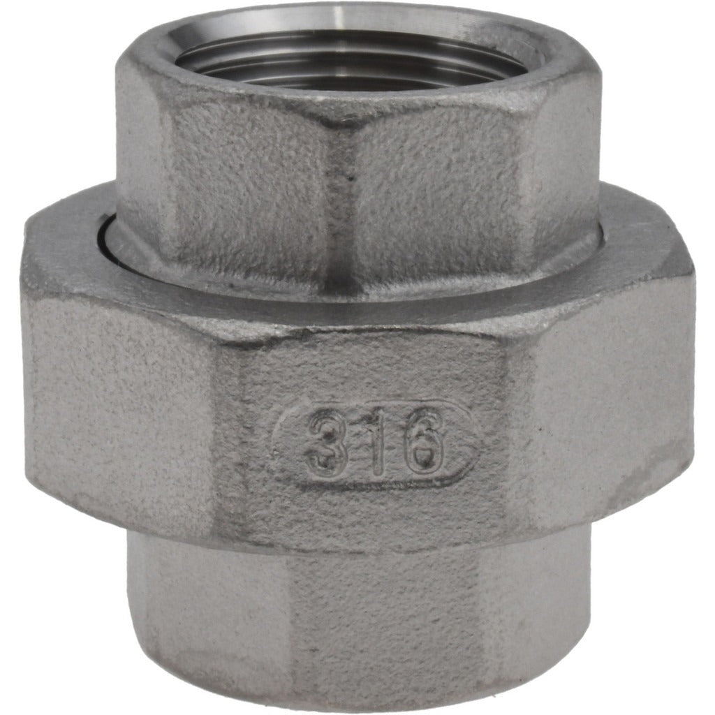 VALUE COLLECTION Value Collection 6CU-CFF3/4 Pipe Union 3/4 in 316 Ss