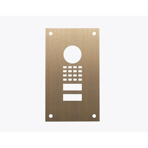 DOORBIRD Doorbird 429602476 Intercom Faceplate Burnished Brass