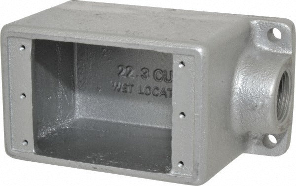 THOMAS & BETTS Thomas Betts FD2-TB Electrical Device Box 1 Gang Iron