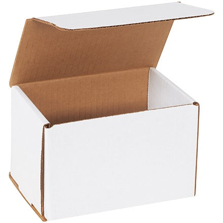 BSC PREFERRED Bsc Preferred M644 Corrugated Mailers White Pack of 50