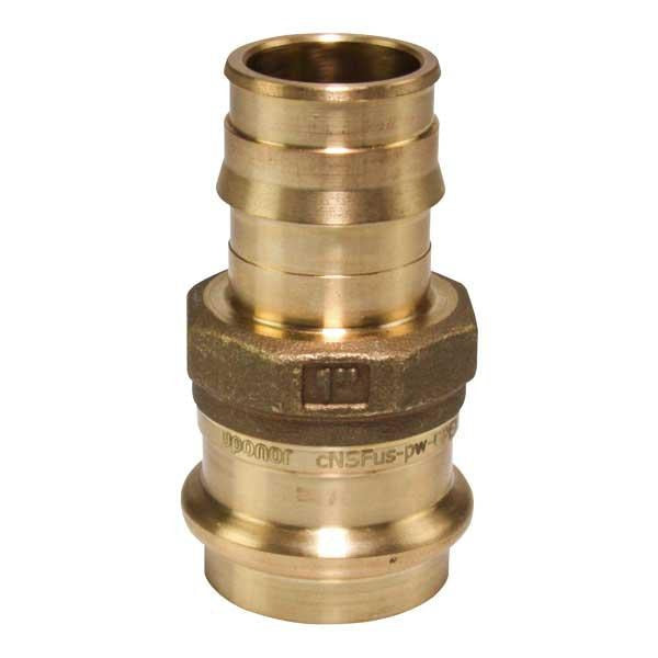 UPONOR Uponor LFP4511010 Propex Press Adapter 1in Pex X Copper