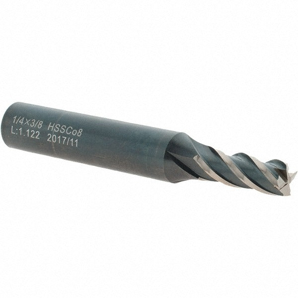 VALUE COLLECTION Value Collection -20550-4 Square End Mill 1/4 in 4 Flute Hss