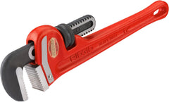 Ridgid 31015 Heavy-Duty Straight Pipe Wrench 12 Inch Red