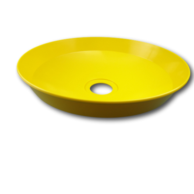 Acorn 7101-005-000 Plastic Bowl Eye/Facewash Yellow