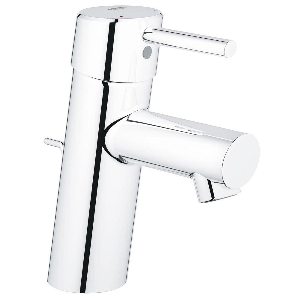 GROHE 3427000A Concetto Single Handle Monoblock Bathroom Sink Faucet 1.2 GPM