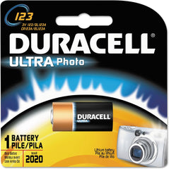 Duracell DL123ABPK Lithium Camera Battery 123 3V (1 Pack)