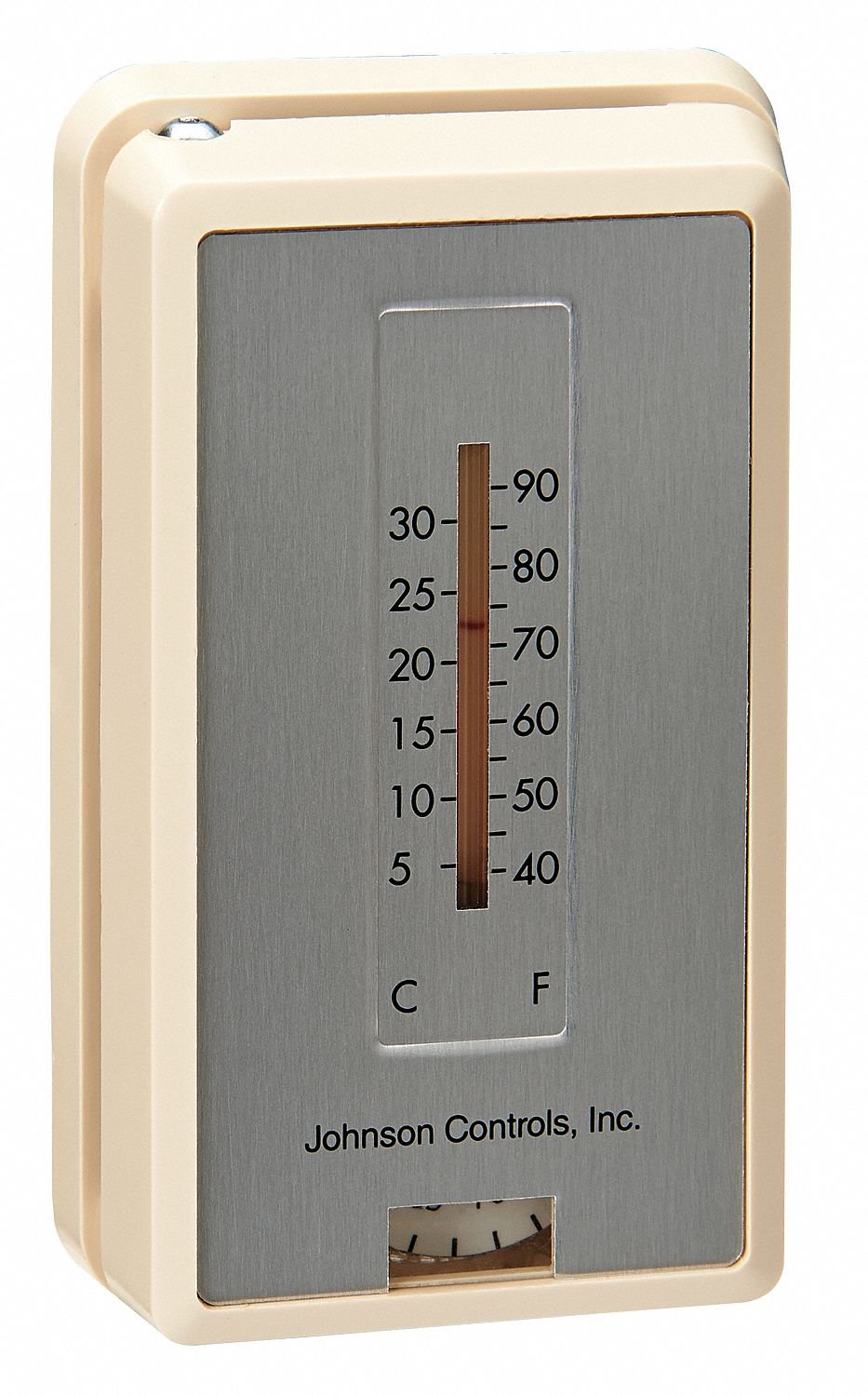 Johnson Controls T-4100-2 Pneumatic Thermostat, RA, 13 to 25 psi