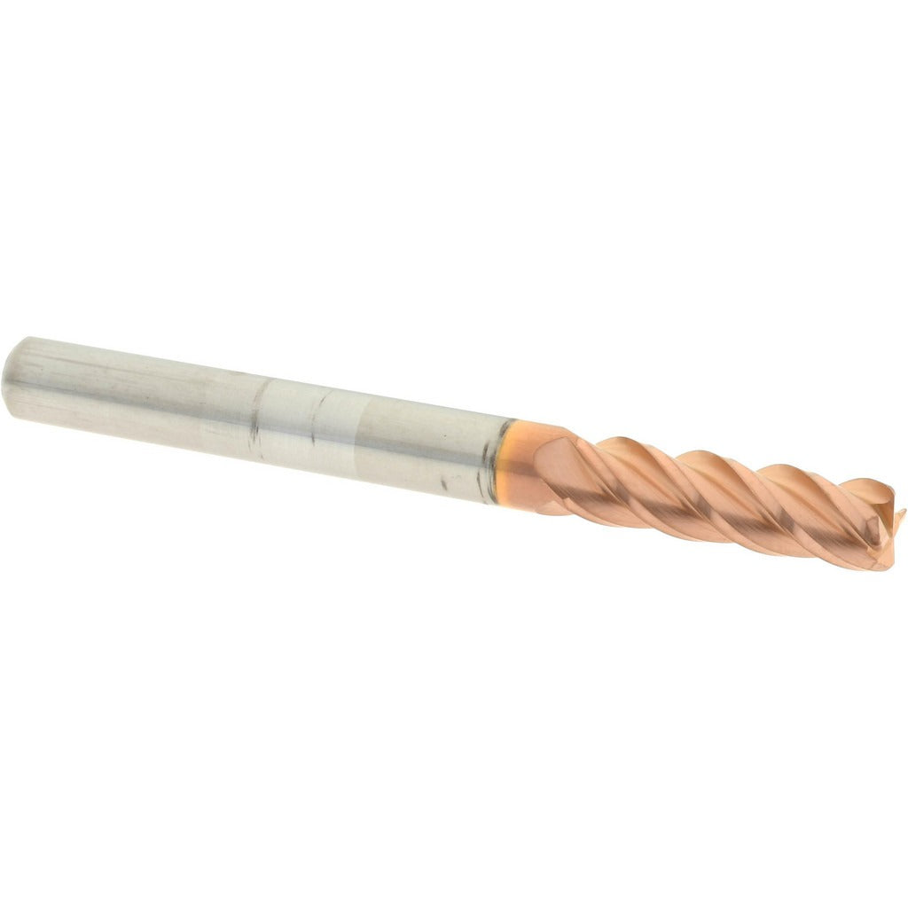 ACCUPRO Accupro 12182422 Corner Radius End Mill 3/16 in 4 Flute Ticn