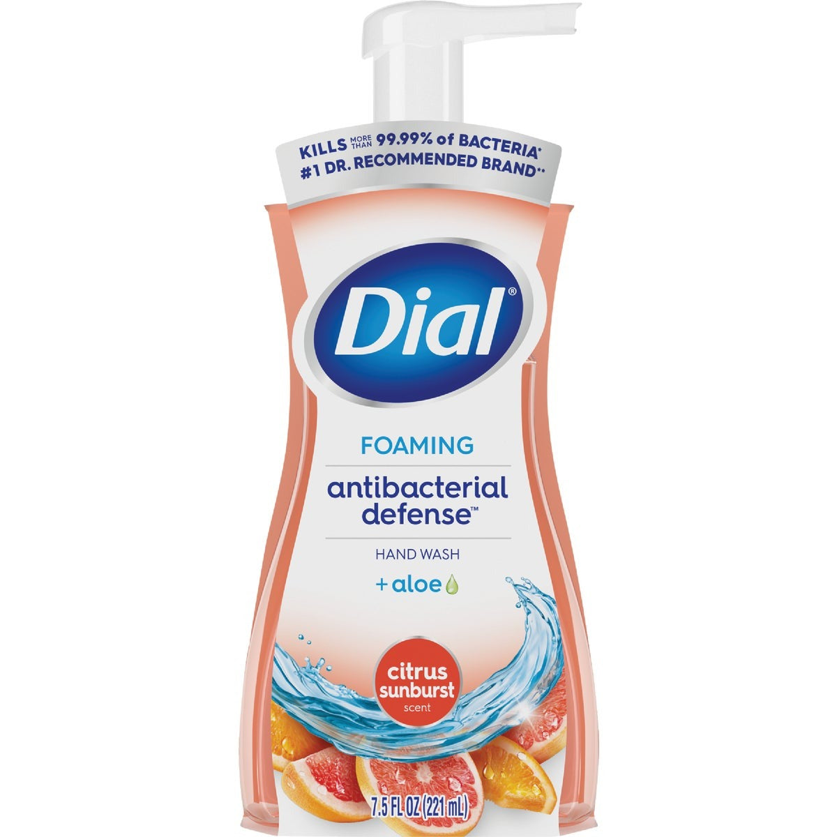 DIAL MANUFACTURING Dial 2138225 Foaming Hand Soap Antibacterial 7.5 Oz