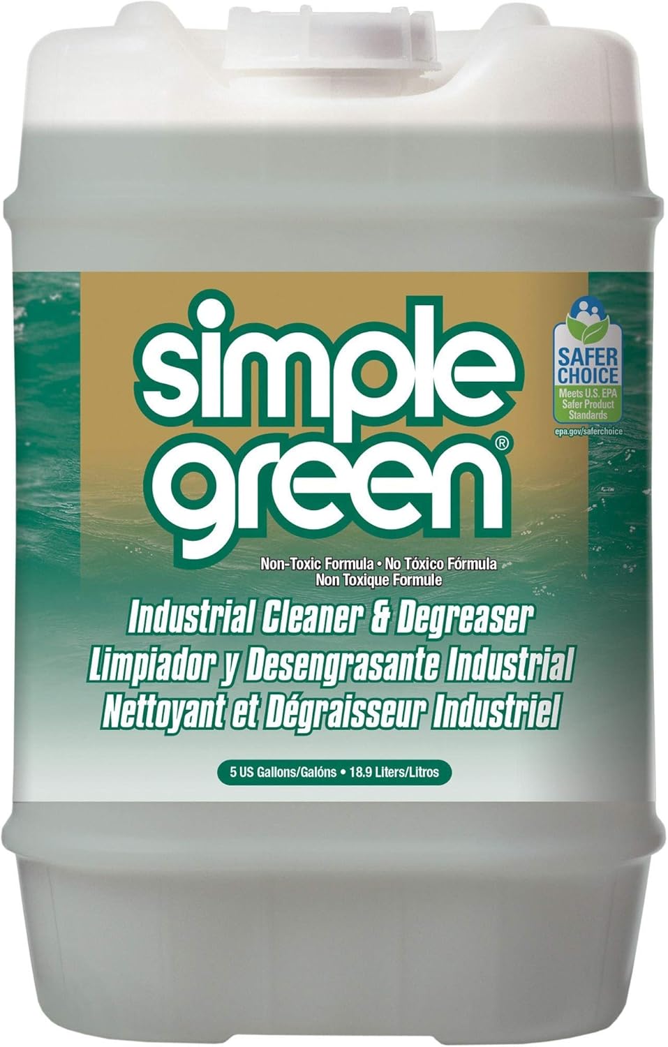 Simple Green 13006 Industrial Cleaner/Degreaser 1 Each White 5 Gallons Pack of 1