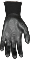 MCR Safety N9674M Ninja X Work Gloves, Bi-Polymer Palm, Medium, Black