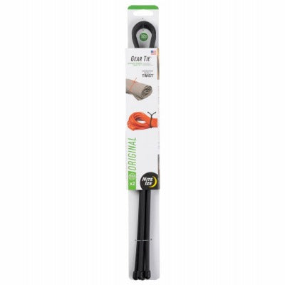 NITE IZE Nite Ize Inc GT32-2PK-01 Gear Tie 32 Inch Black 2 Pack