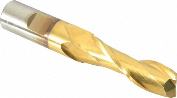 CLEVELAND CONTROLS Cleveland C39092 Square End Mill 11/16 in 2-flute Hss Tin