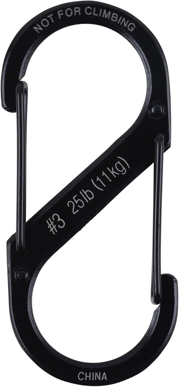 NITE IZE Nite Ize SB3-03-01 S-Biner Size 3 25 lb Capacity (Each)