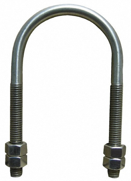EMPIRE INDUSTRIES Empire 137SS0600 Round U-bolt 6 Inch Pipe Stainless Steel