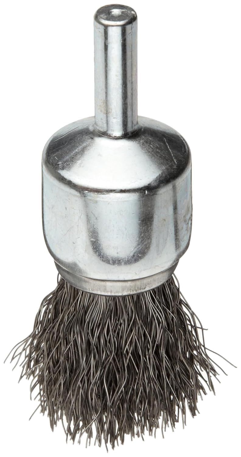 Weiler 10006 3/4 Crimped Wire End Brush .0104 Steel Fill