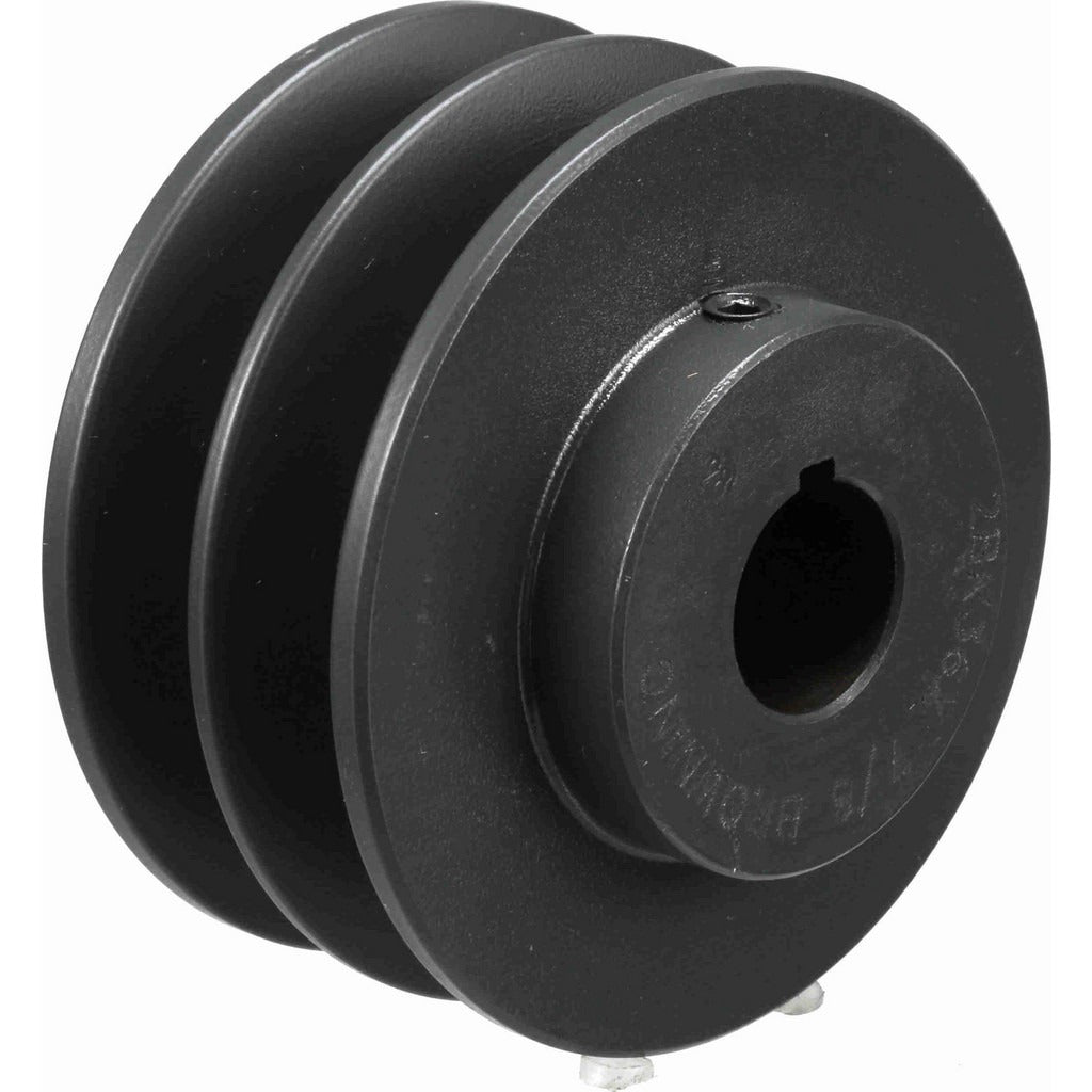 BROWNING Browning 1033349 Two Groove Sheave 3.75 in Od Cast Iron