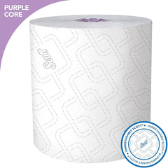 Scott 2001 Essential High-Capacity Hard Roll Towel White 8 Inch X 950 Ft 6 Rolls/Carton