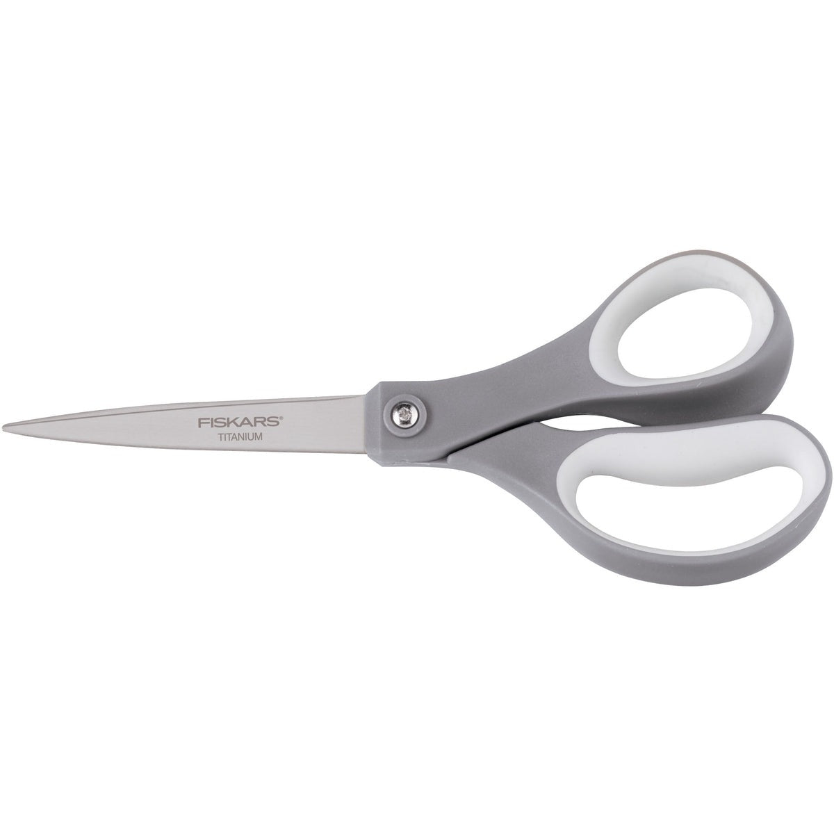 FISKARS Fiskars 154090-1047 Everyday Titanium Softgrip Scissors 8 inches (3.1 inches Cut Length) 154090-1047