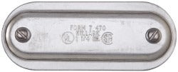 HUBBELL KILLARK Hubbell Killark 470SA Aluminum Conduit Body Cover Plate