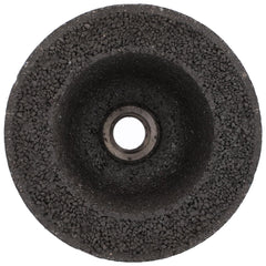 Norton 66253198583 4x2x5/8-11 in. BlueFire ZA Non-Reinforced Portable Snagging Wheels 16 Grit 10 Pack