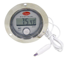 COOPER ATKINS DM120-0-3 DIGITAL PANEL THERMOMETER FRONT FLANGE -40 TO 120 DEGREES REPLACEMENT DM120-0-3