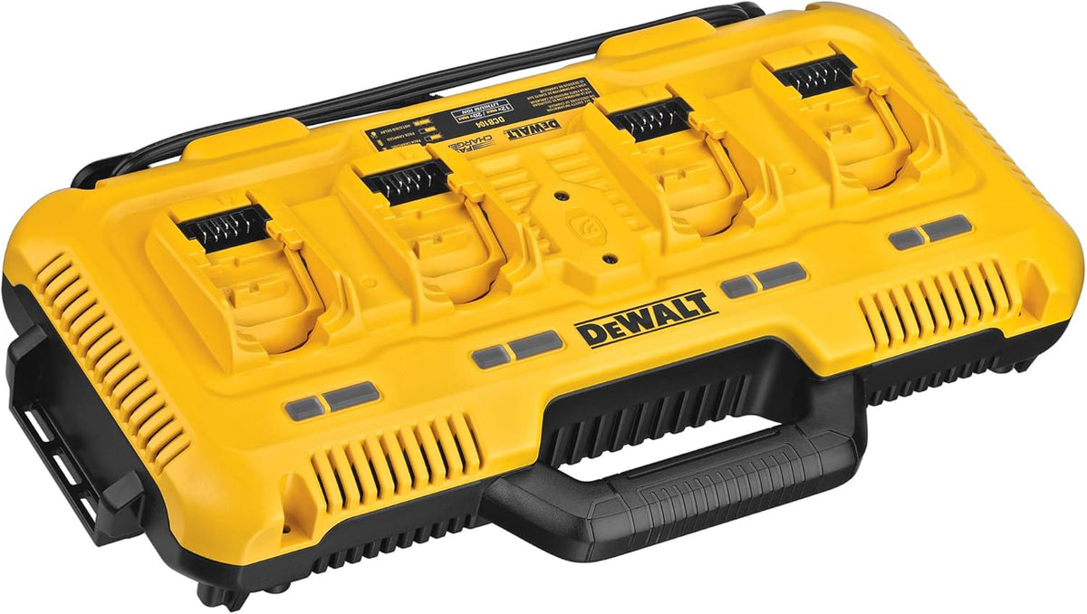 DEWALT DCB104 20V MAX Battery Charger 4-Port Simultaneous Charging