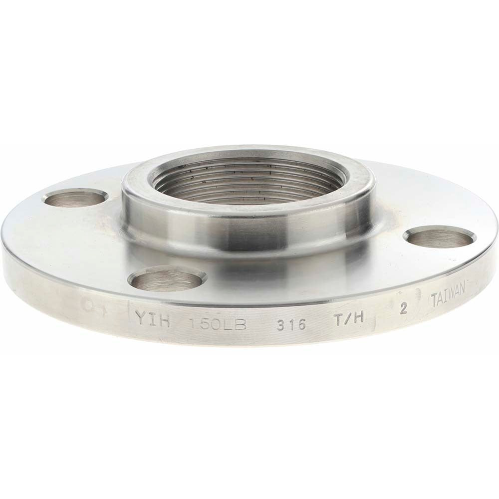 MERIT BRASS Merit Brass 635-32 Threaded Pipe Flange 2 in 316 Ss