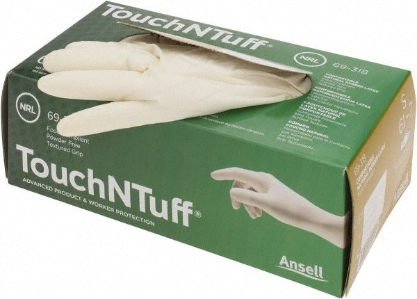 ANSELL Ansell 693180XL Touchntuff Latex Gloves Xl 4.7 Mil 100 Pack