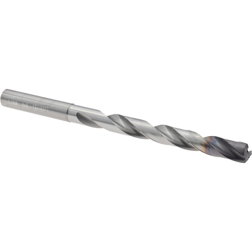KYOCERA SGS PRECISION TOOLS Sgs 66653 Taper Length Drill Bit 7.7mm Solid Carbide
