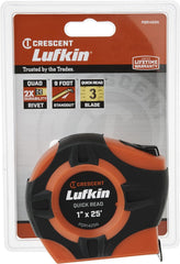 Lufkin PQR1425N 1 X 25' Tape Measure