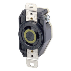 Leviton 2610 Locking Receptacle 30Amp 125V Flush Mount Black