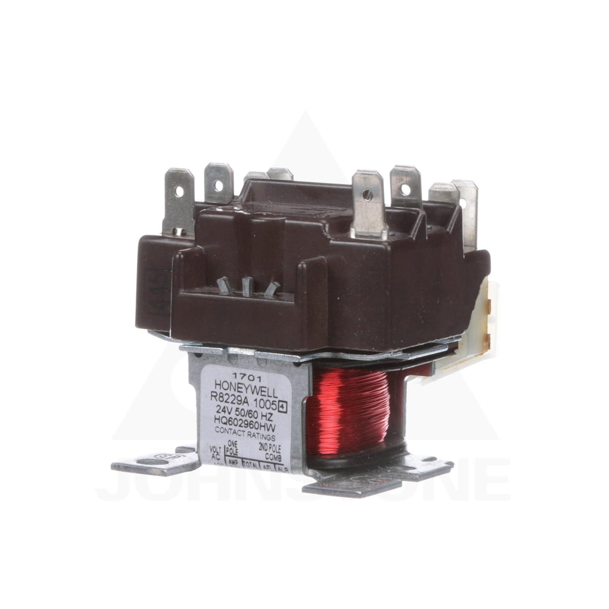 Honeywell R8229A1005 Electric Heat Relay 24 Vac DPST